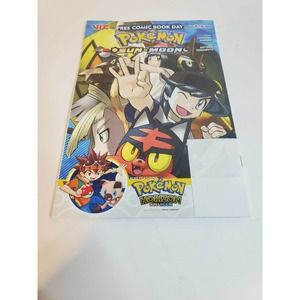 Free Comic Book Day Viz Pokémon Sun & Moon Sample Comic Book, English